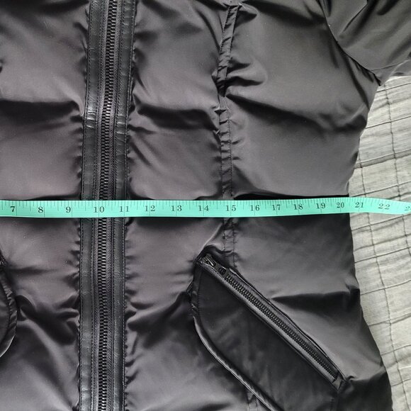 RUDSAK Black Puffer Jacket with Fur Hood - Picture 12 of 13